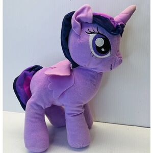 My Little Pony Twilight Sparkle Plush Stuffed Animal Purple Unicorn 2016 14"